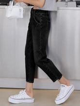 DAZY High Rise Crop Mom Jeans